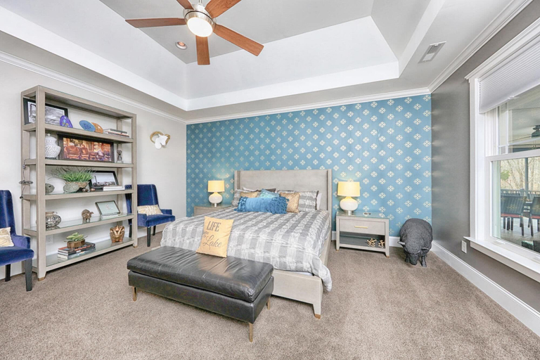 Bedroom 2, Theretreat Expansive NC Lake-front Home With View Pool Dock, Lincoln