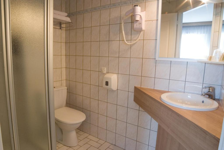 Bathroom, Logis Hotel Rest. de la Madeleine, Meuse