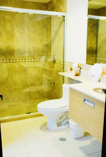 Bathroom, Avalon Santa Ana Apartments, Santa Ana