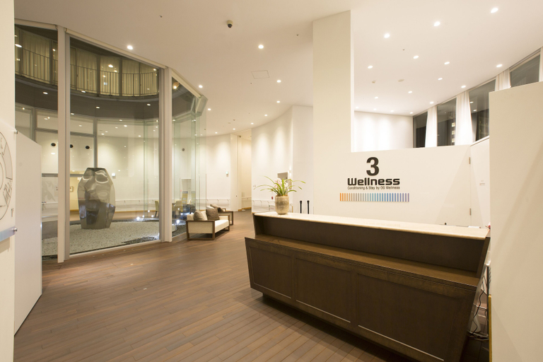 Public Area, Three Wellness, Okayama