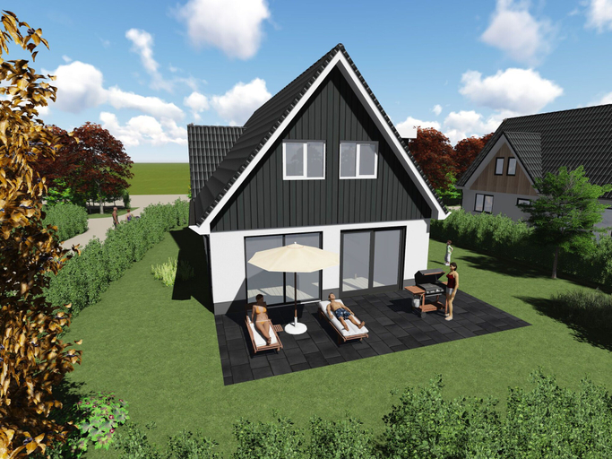 Exterior & Views, Holiday Home in De Koog with Sauna and Garden, Texel