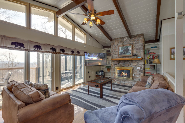 Public Area, Bear View Chalet by Jackson Mountain Homes, Sevier