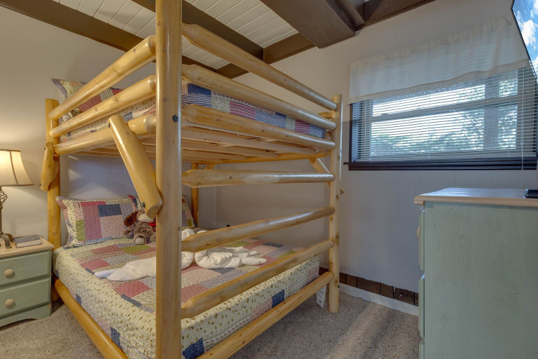 Bedroom 3, Bear View Chalet by Jackson Mountain Homes, Sevier