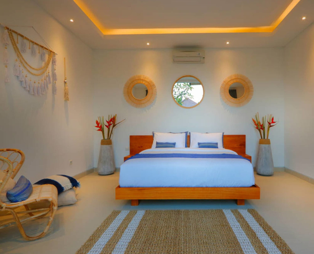Bedroom 1, Exclusive Villas Complex, 7 BR, Seminyak Center w/ Staff, Badung