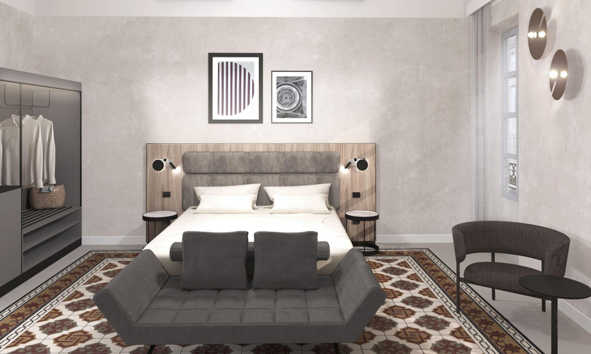 Bedroom 3, Bergamo Inn 21, Bergamo