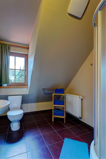 Bathroom, Hotel Leyla, Český Krumlov