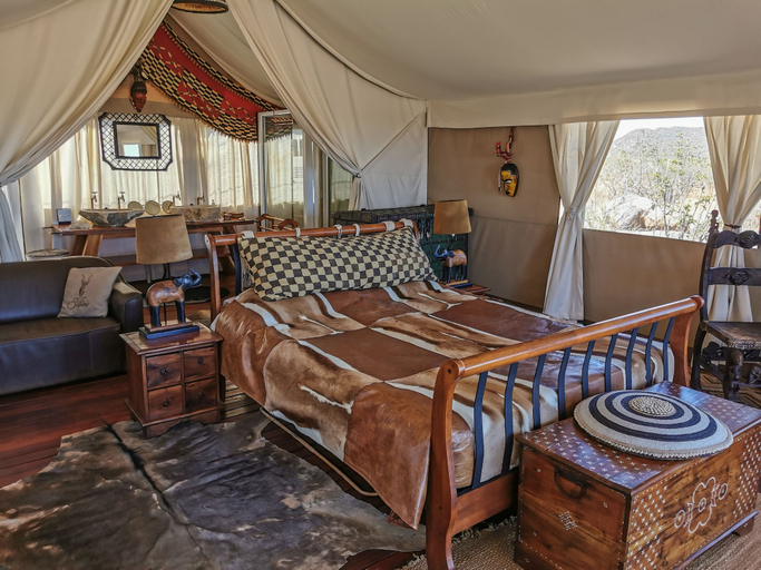 Bedroom 3, Ohorongo Tented Camp, Kamanjab