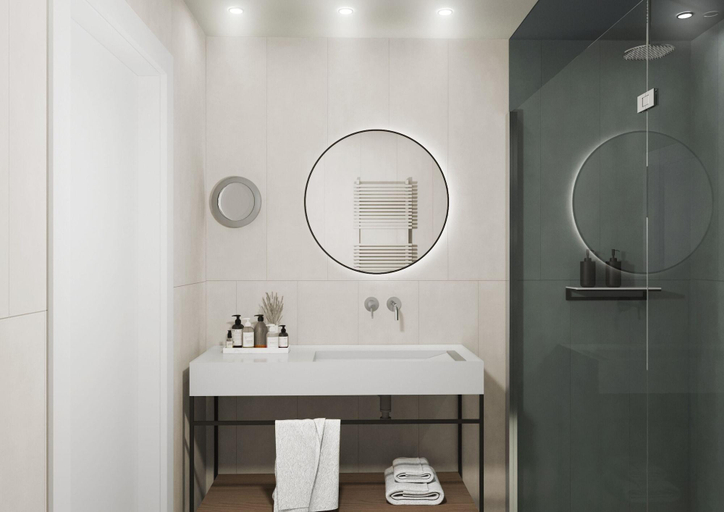 Bathroom 5, Bergamo Inn 21, Bergamo