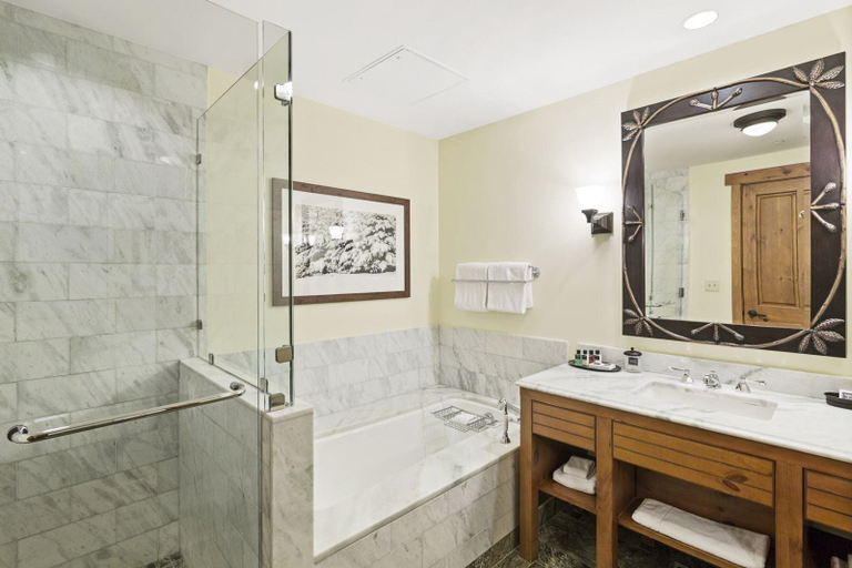 Bathroom 4, 1228 Studio at The Lodge at Spruce Peak, Lamoille