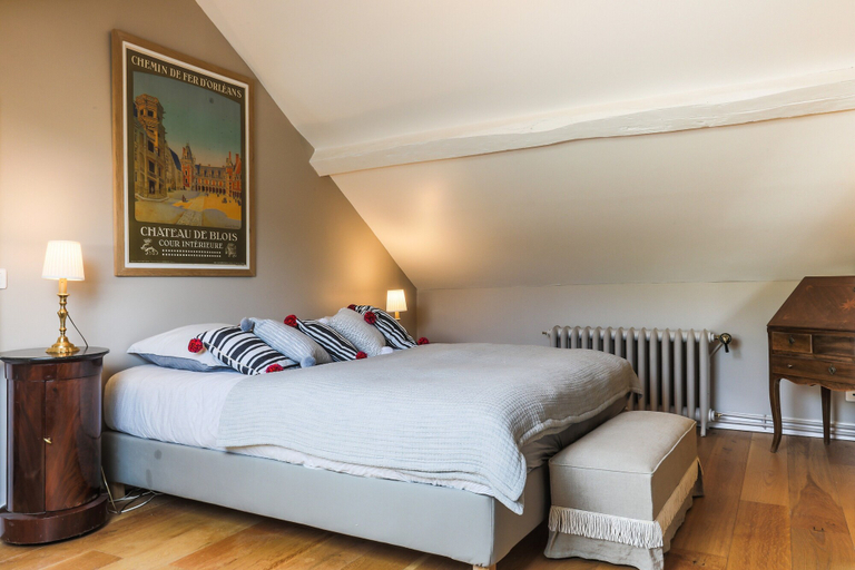 Bedroom 3, Gîte des Ecuries d'Hodebert, Indre-et-Loire