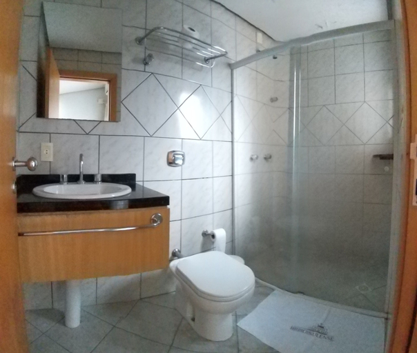Bathroom, Hotel Riosulense, Rio do Sul