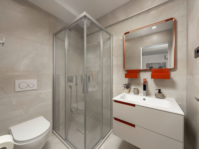 Bathroom 4, Deluxe Villa Provvidenza with breathtaking Sea View , Crikvenica