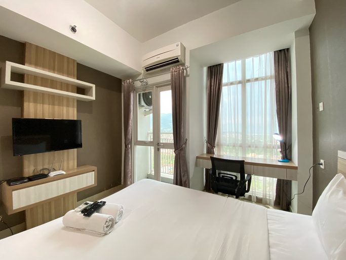 Bedroom 4, Artistic Studio Apartment at Taman Melati Jatinangor By Travelio, Sumedang