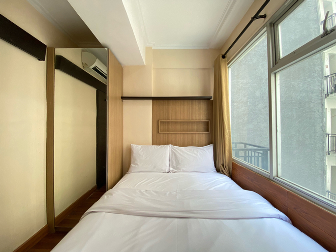 Bedroom 1, Cozy Living 2BR Apartment at Jarrdin Cihampelas By Travelio, Bandung