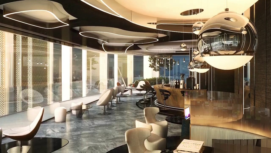 Public Area 3, Oakwood Suites Tiwanon Bangkok, Muang Nonthaburi