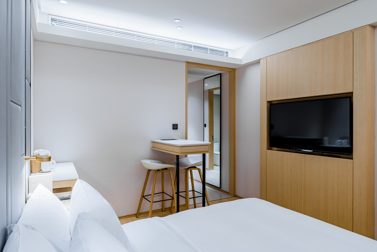 Bedroom, Ji Hotel(Shanghai Hongqiao Trans Hub Xujing Branch, Shanghai