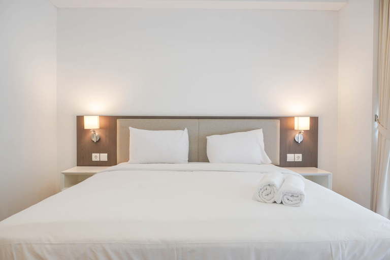 Bedroom 1, Comfortable 3BR at Simprug Park By Travelio Premium, South Jakarta