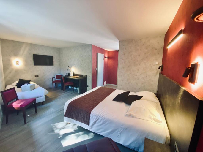 Bedroom 3, Logis Hotel Altitude et Spa, Meurthe-et-Moselle