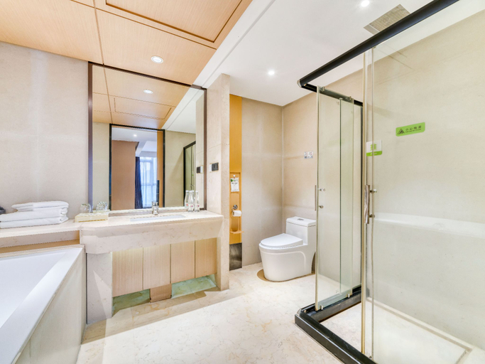 Bathroom, Teckon Myfeel Hotel Yinzhou Wanda Plaza, Ningbo