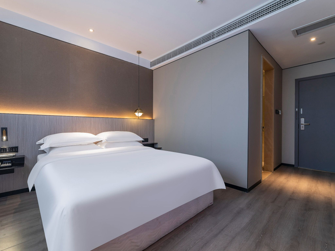 Bedroom, Teckon Myfeel Hotel Ningbo Tianyi Square East Gate, Ningbo