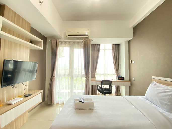 Bedroom 1, Cozy Studio Room at Taman Melati Jatinangor Apartment By Travelio, Sumedang