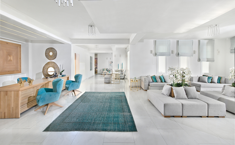 Public Area 4, Nissaki Boutique Hotel, South Aegean