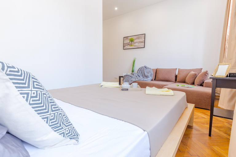 Bedroom 2, Real Apartments Zoltan II, Budapesti