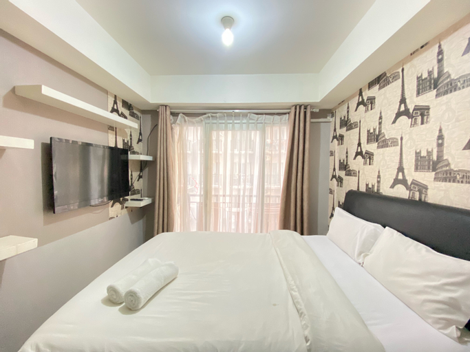 Homey Studio Furnished at Grand Asia Afrika Apartment By Travelio, Bandung