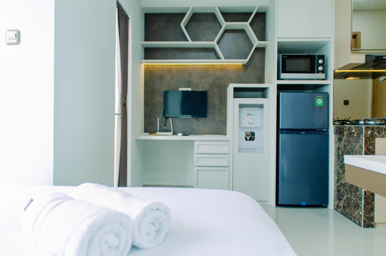 Bedroom 2, Nice and Elegant Studio Apartment at B Residence, South Tangerang