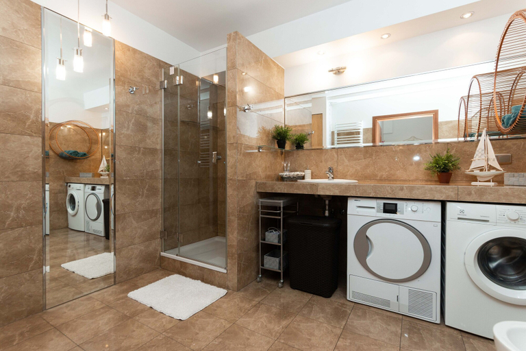Bathroom 3, Apartament na Oławskiej 9, Środa Śląska