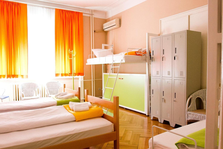 Bedroom 3, Central Four 154m2 Bedroom Apartment or Private Rooms with Shared Bathroom, Belgrade