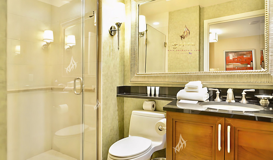 Bathroom 3, Abz MGM Signature Two Bedroom Balcony Suites, Clark