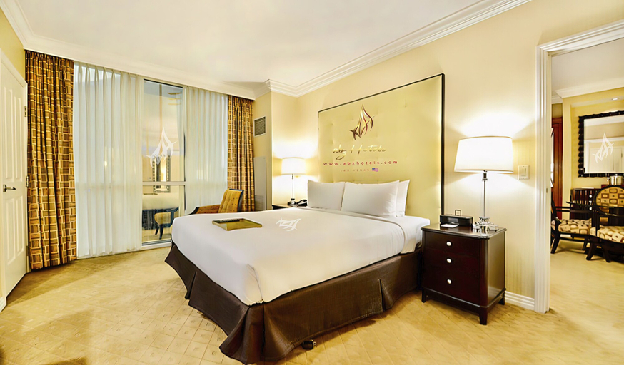 Bedroom 2, Abz MGM Signature Two Bedroom Balcony Suites, Clark