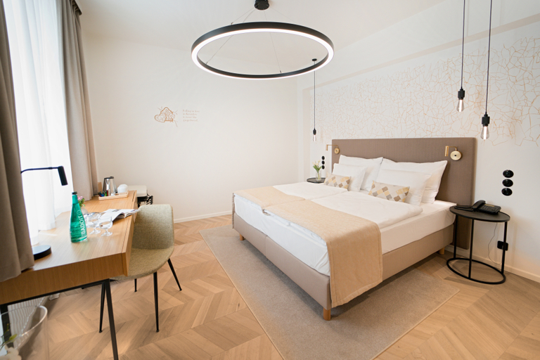 Bedroom 2, hotel OLDINN, Český Krumlov