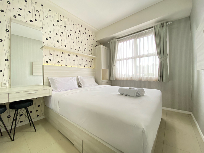 Bedroom 1, Nice View 1BR at Apartment Parahyangan Residence Bandung By Travelio, Bandung