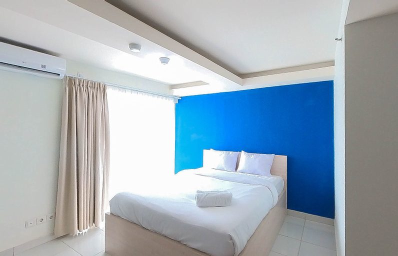Comfort and Warm Studio Room at Amethyst Kemayoran Apartment By Travelio, Central Jakarta