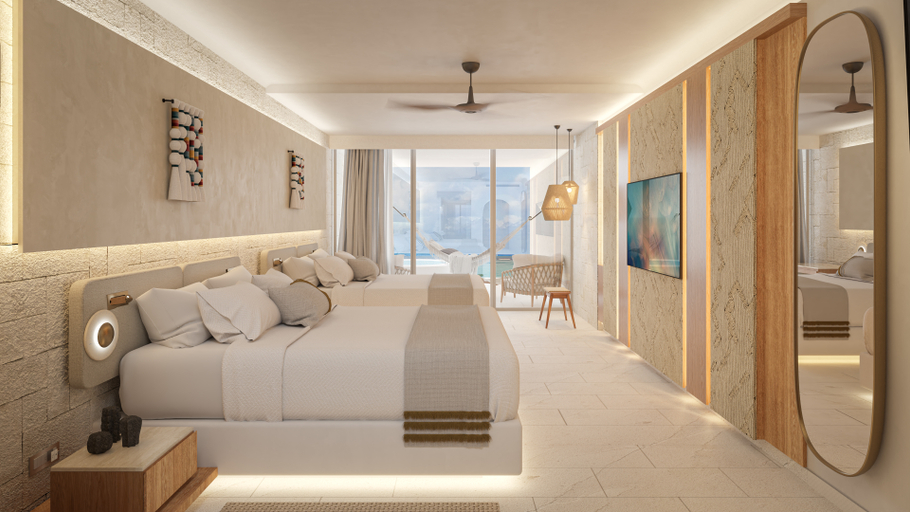 Bedroom, Impression Isla Mujeres by Secrets, Isla Mujeres