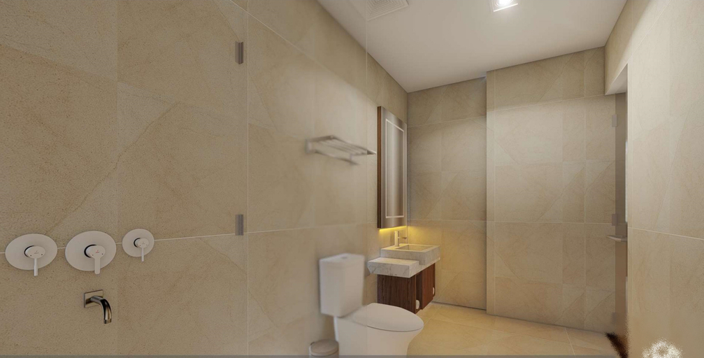 Bathroom 5, Hotel Santika Batam, Batam