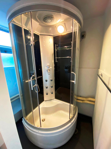Bathroom 4, Matsuki building Seaside Mansion, Beppu