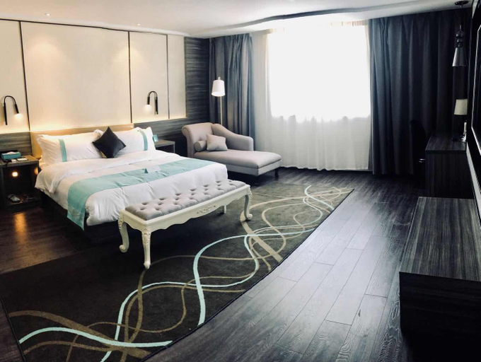 Bedroom 5, Xana Lite Hotel Taixing Gulou Wanda Wuyue Plaza, Taizhou