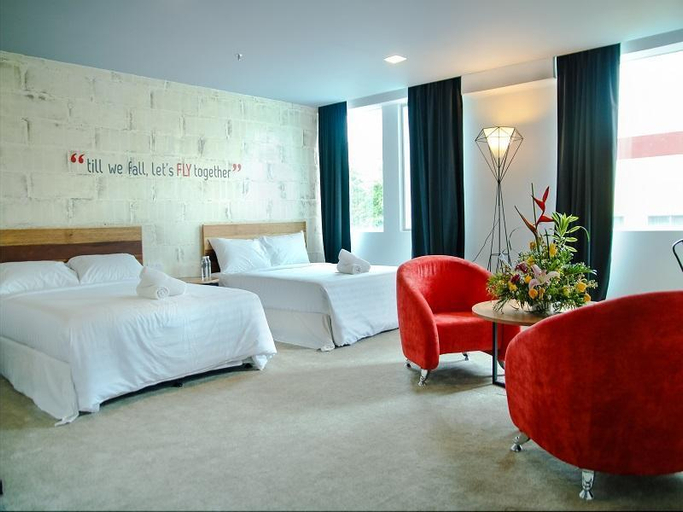 Bedroom 3, Hotel Pi Ipoh, Kinta