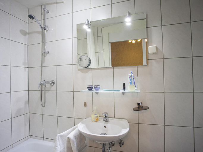 Bathroom 4, Pension Am Park, Berlin