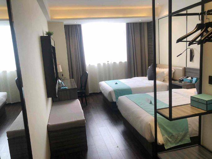 Bedroom 4, Xana Lite Hotel Taixing Gulou Wanda Wuyue Plaza, Taizhou