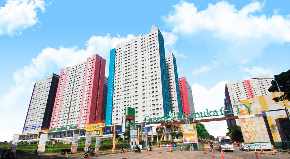 Exterior & Views 5, 2 Bedroom Apartemen Green Pramuka Square, Central Jakarta