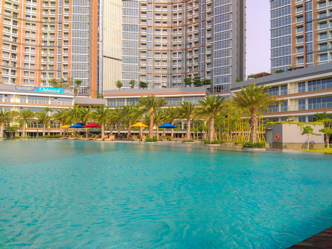 Sport & Beauty 3, Fancy and Nice Studio at Gold Coast Apartment By Travelio, North Jakarta