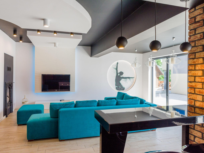 Public Area, Lush Villa in Stezyca with Sauna, Kartuzy