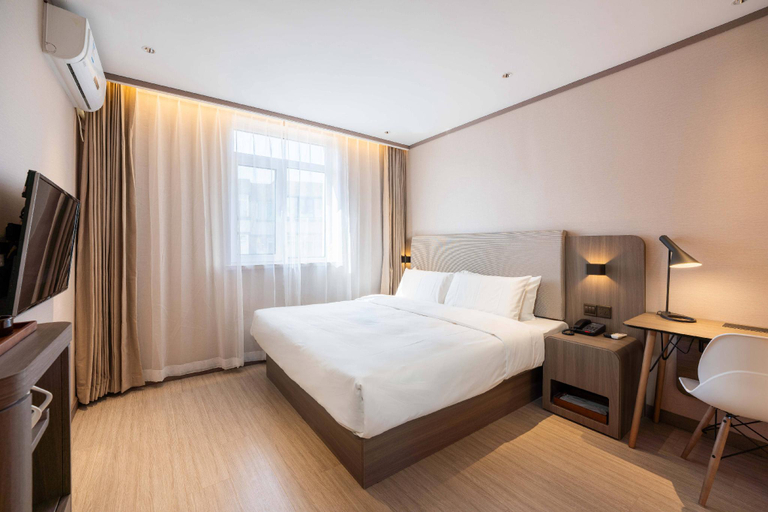 Bedroom 2, Hanting Hotel Dalian Dongwei Road Subway Station, Dalian
