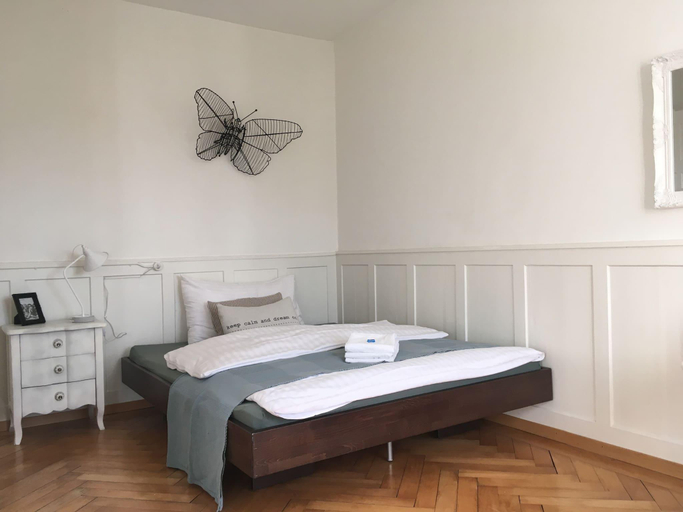 Bedroom 2, Casa Schilling 4 Zimmer mit Charme an bester Lage, Sankt Gallen