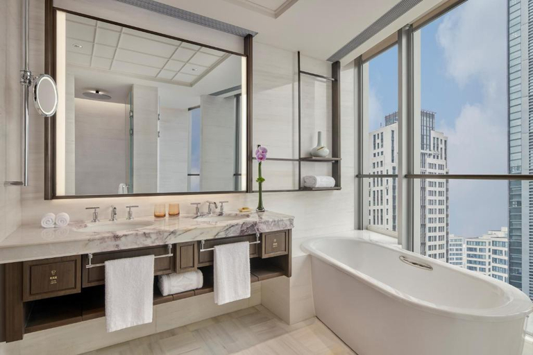 Bathroom, Shangri-La Qiantan,Shanghai, Shanghai