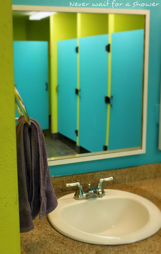 Bathroom 2, ITH Colive Balboa Park, San Diego